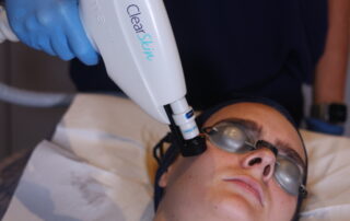 hydraclean facial using clearskin harmony