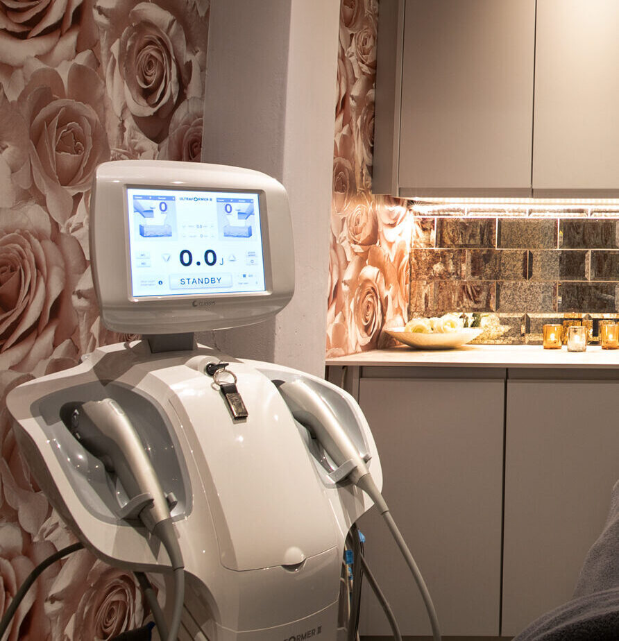 HIFU using the UltraFormerIII non-surgical facelift at SKIN lounge Aesthetics Richmond London