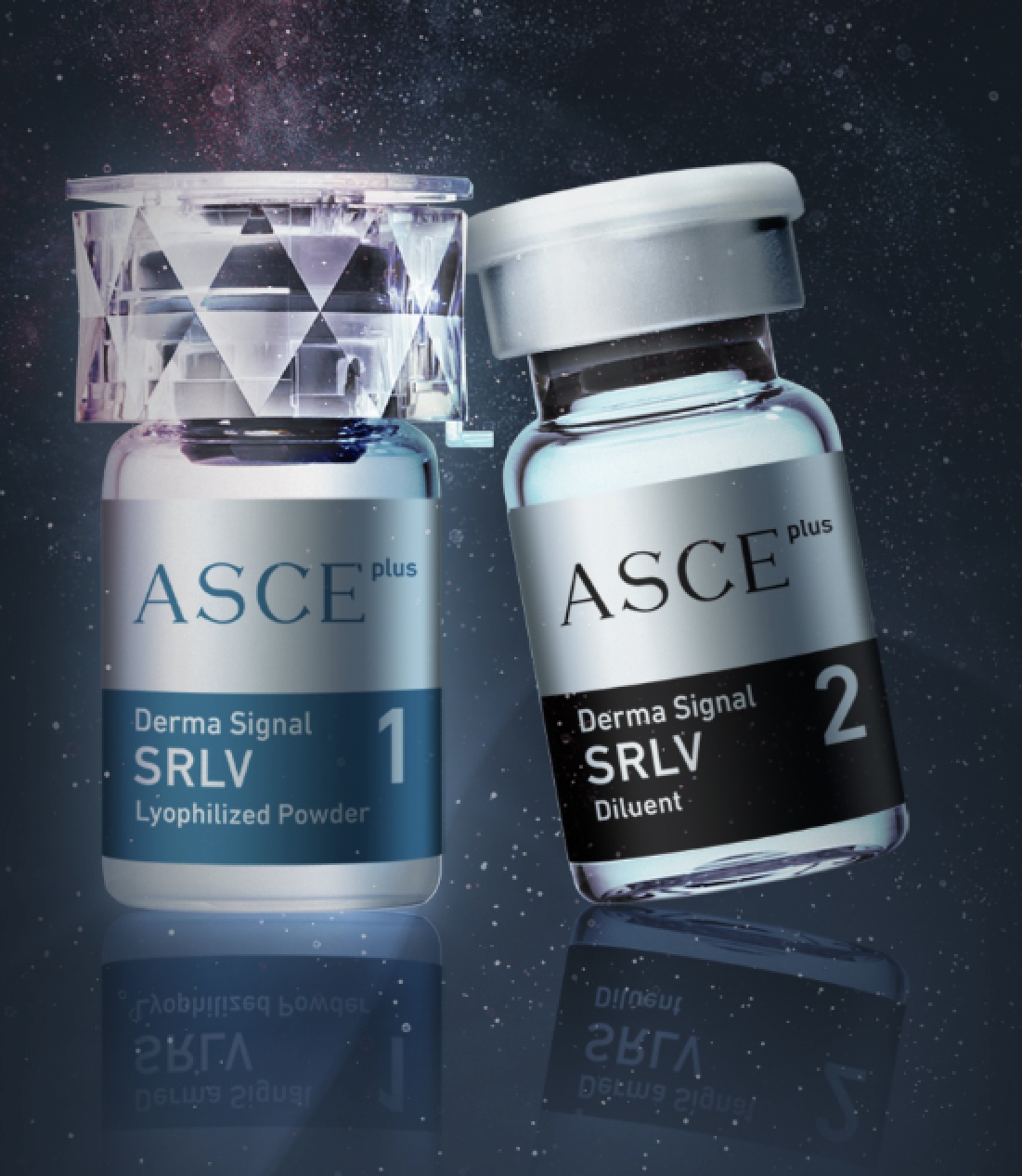 ASCE Exosomes that we use in clinic, paired with Sylfirm X RF Microneedling